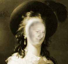 ----<-@ @->----